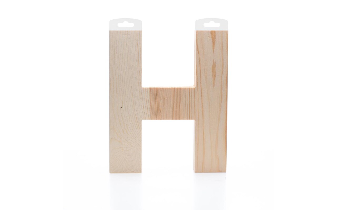 Hampton Art Wood Letter Chunky 8" H, Wooden Letters, Wood Letters, Wooden Letters Wall Decor, Large Letters 8 Inch, Small For Crafts
